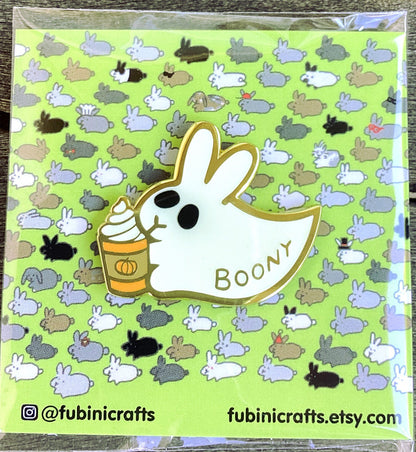 Boony Glow-in-the-Dark Halloween Pin